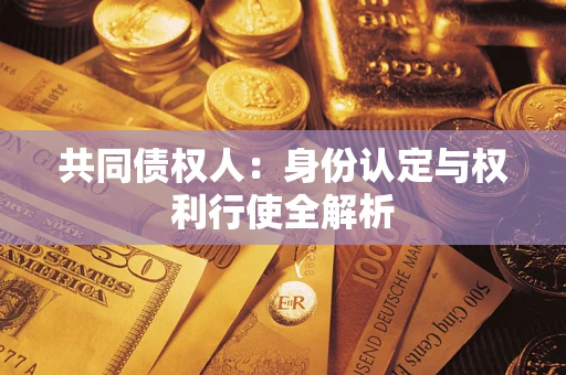 北京共同债权人：身份认定与权利行使全解析