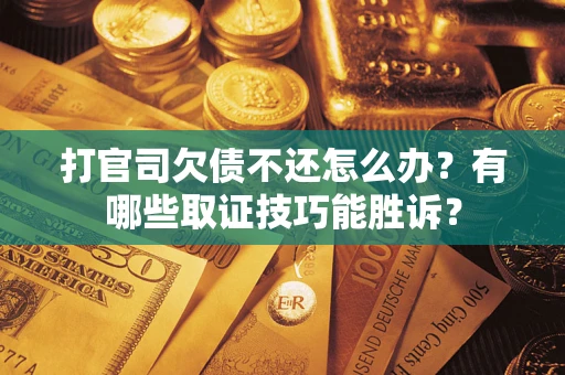 北京打官司欠债不还怎么办?有哪些取证技巧能胜诉? 北京打官司欠债不还怎么办?有哪些取证技巧能胜诉?