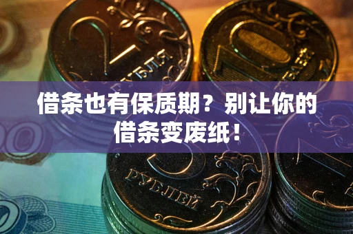 北京借条也有保质期？别让你的借条变废纸！
