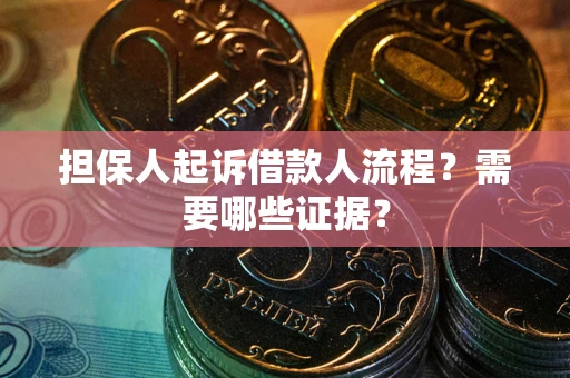 北京担保人起诉借款人流程？需要哪些证据？